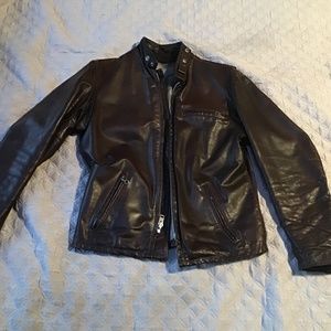 Vintage Schott cafe racer motorcycle jacket